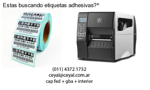 Estas buscando etiquetas adhesivas?^